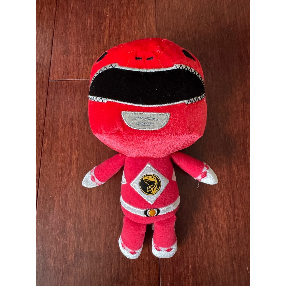 Funko Power Rangers Red Ranger Plush 7 Inch Mighty Morphin Soft Toy Figure